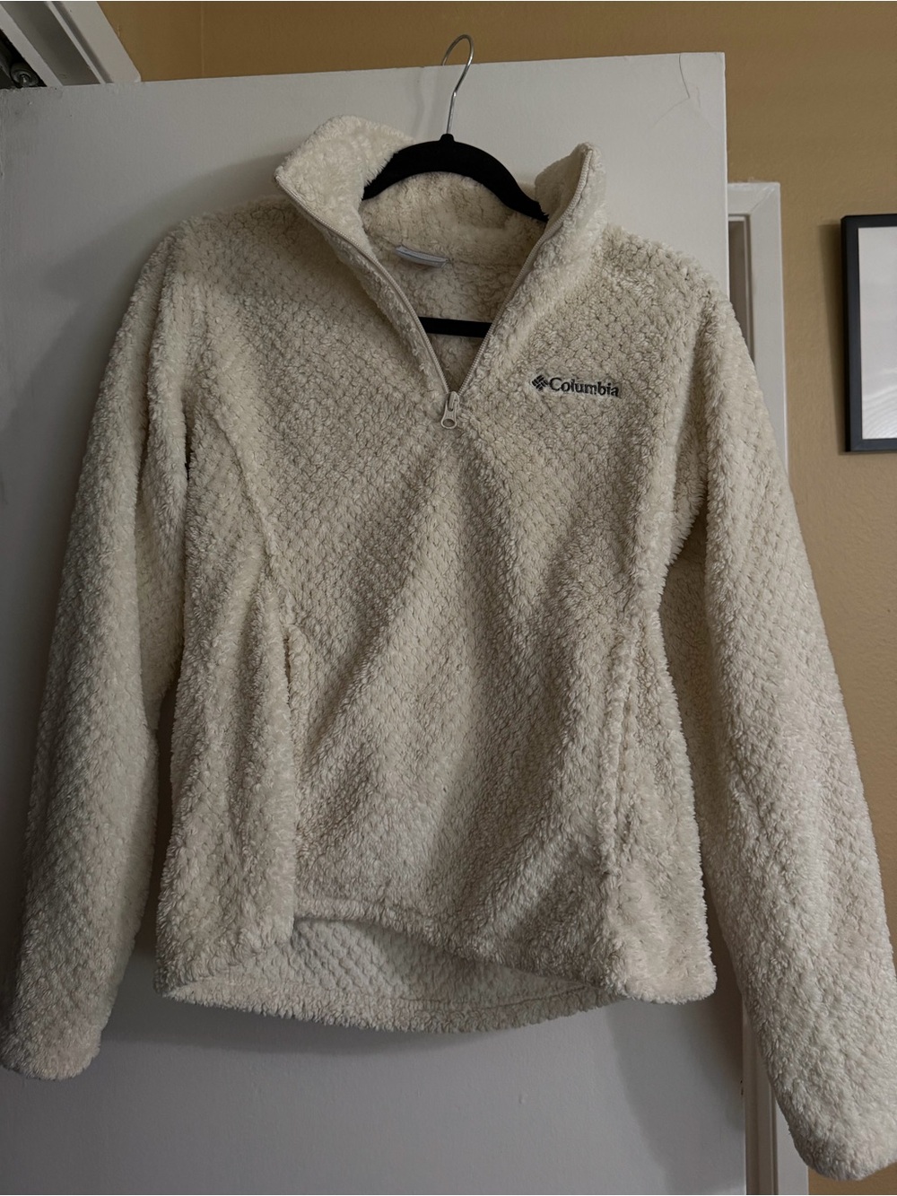 Columbia Cream Sherpa Pullover